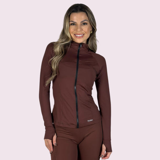 Casaco Slim Suplex Coffee