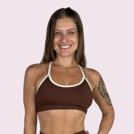 Top Lari Coffee com Off White