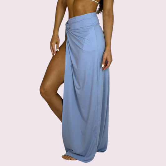 Saia de Praia Nó Azul Candy