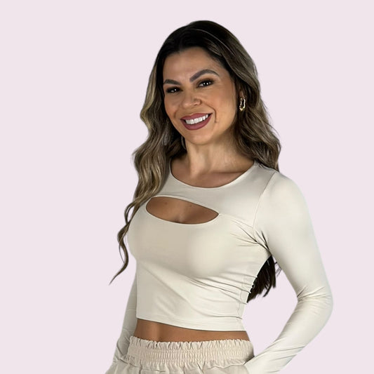 Cropped Mariana Off White