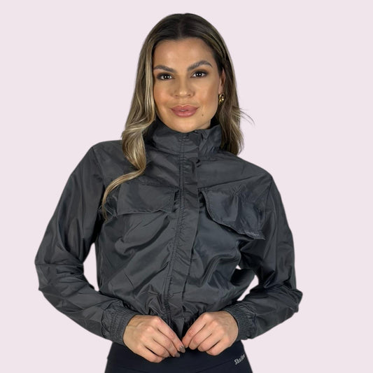 Corta Vento Tai Grafite