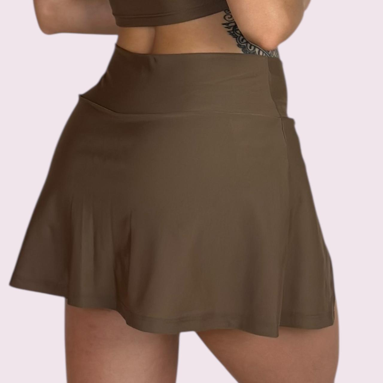 Shorts Saia Atenas Marrom