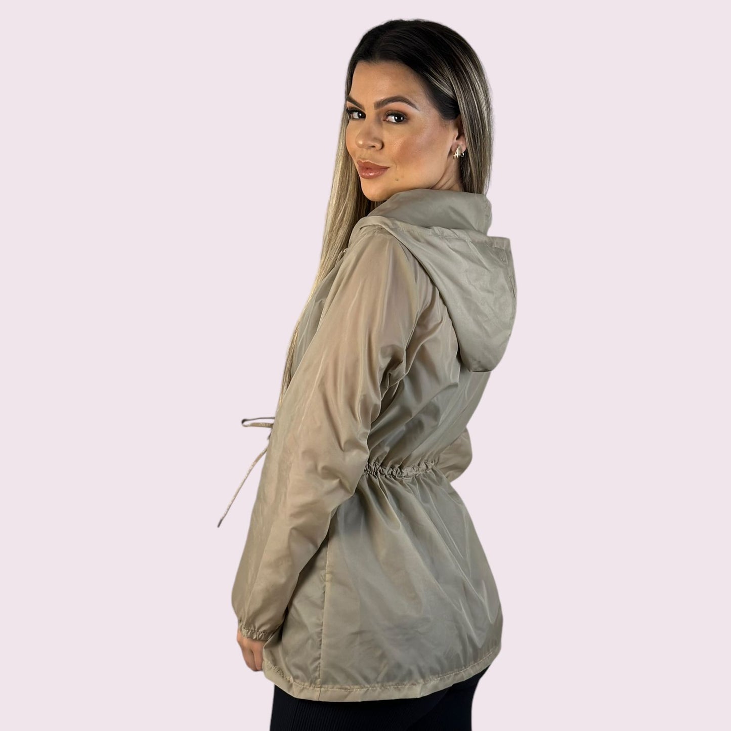 Parka Nylon Nude