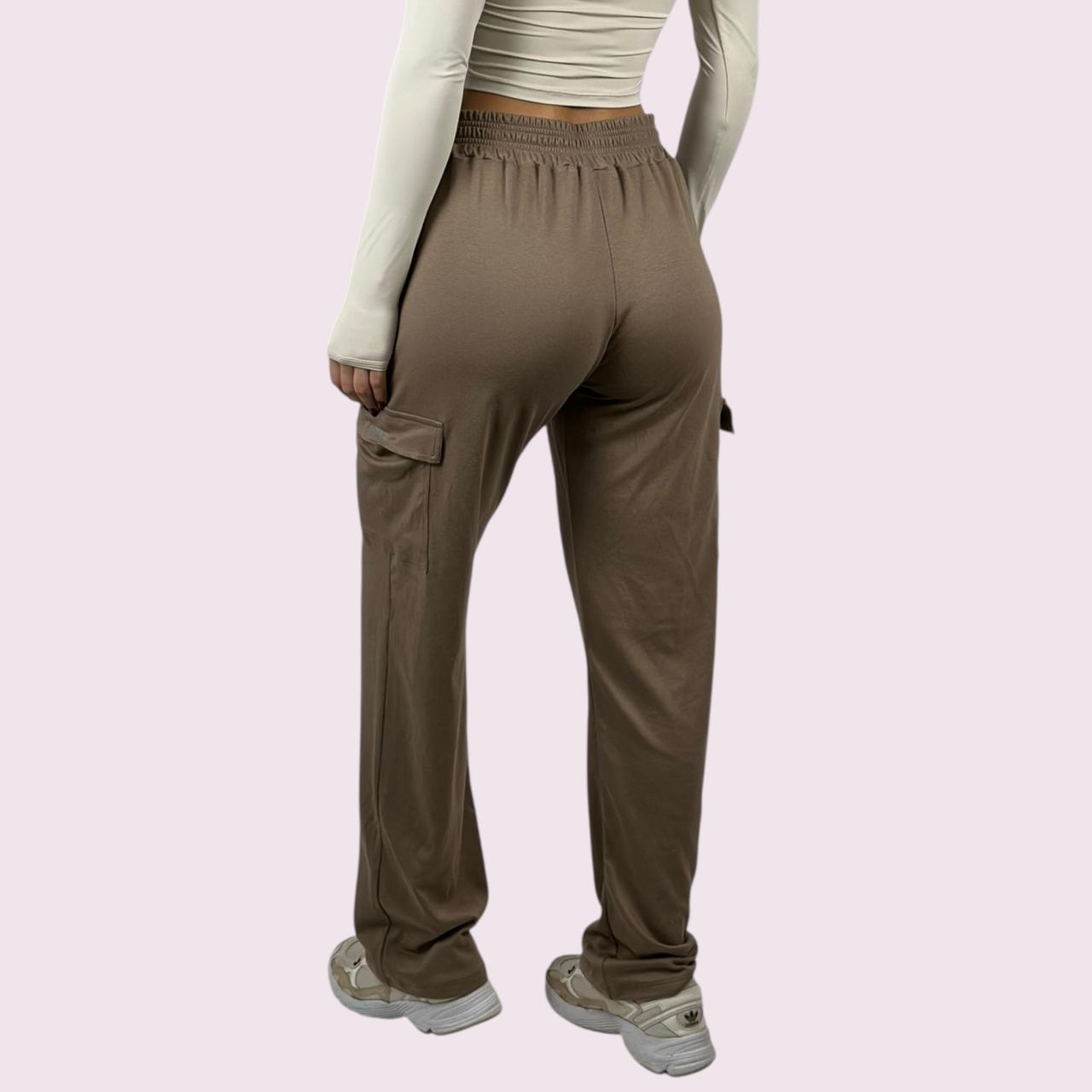 Calça Wide Moletom Caramelo Unissex