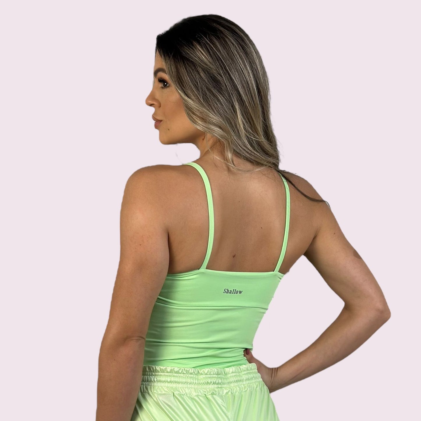 Top Isa Longo Suplex Verde Pixy