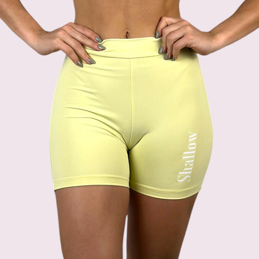 Shorts Elastic Empina Bumbum Amarelo Candy