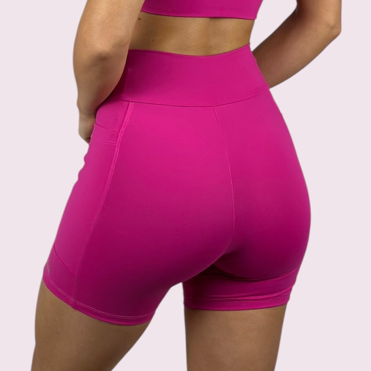 Bermuda com Bolso Suplex Magenta