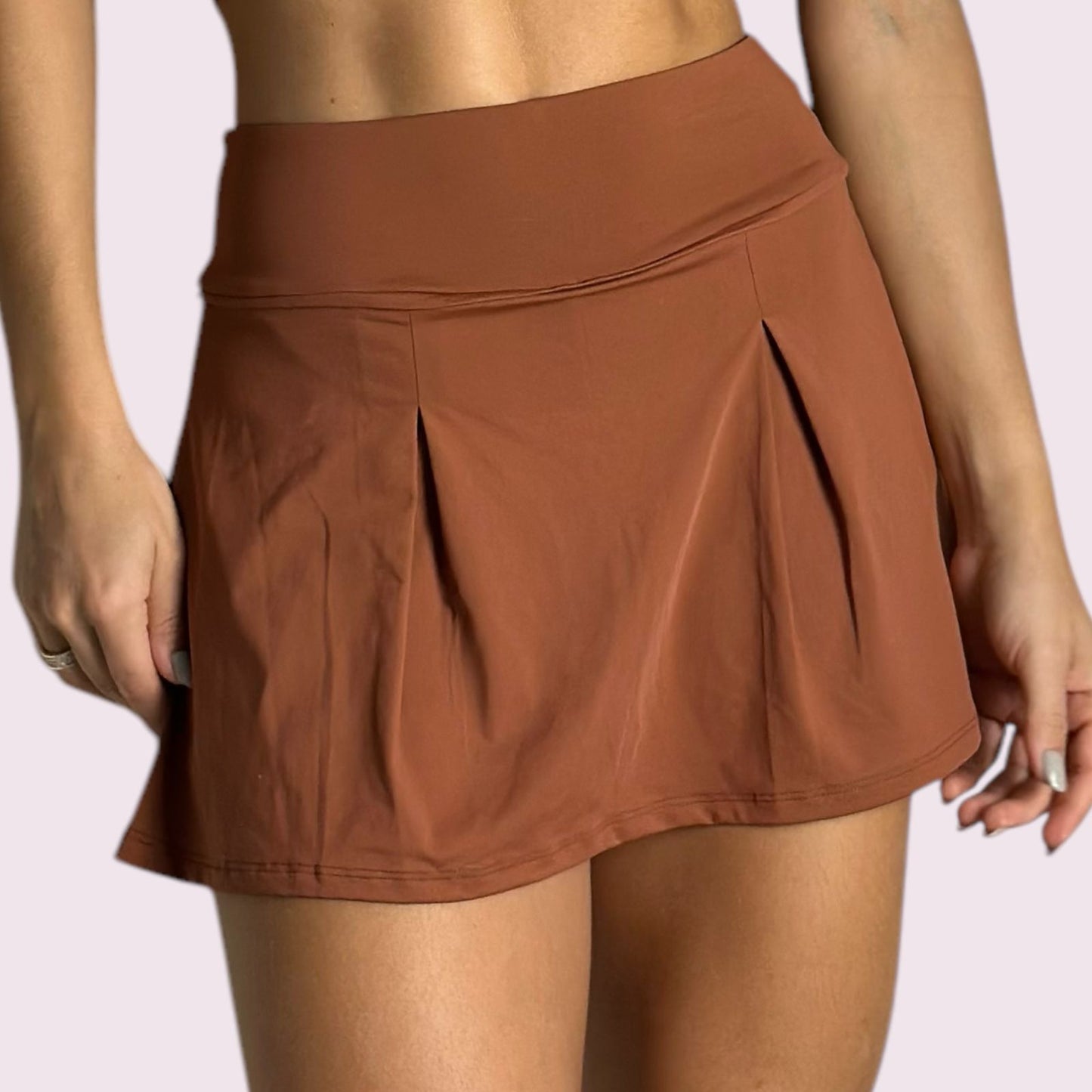 Shorts Saia Lela Suplex Terracota