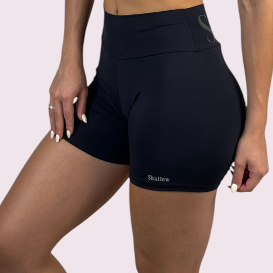 Shortinho Empina Bumbum Preto com Shallow Preto