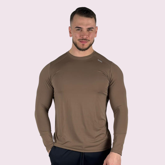 Camiseta Manga Longa Masculina Flow Coffee