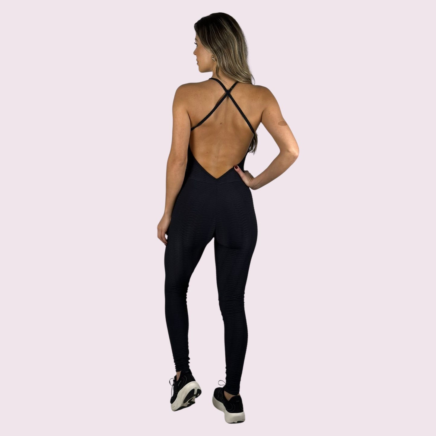 Macacão Alice Comprido Access Preto