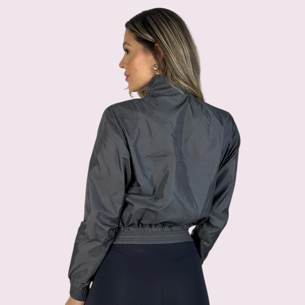 Corta Vento Tai Grafite