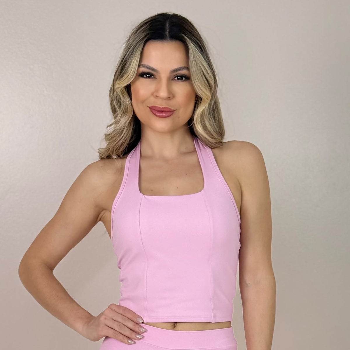 Cropped Ray Suplex Rosa Candy