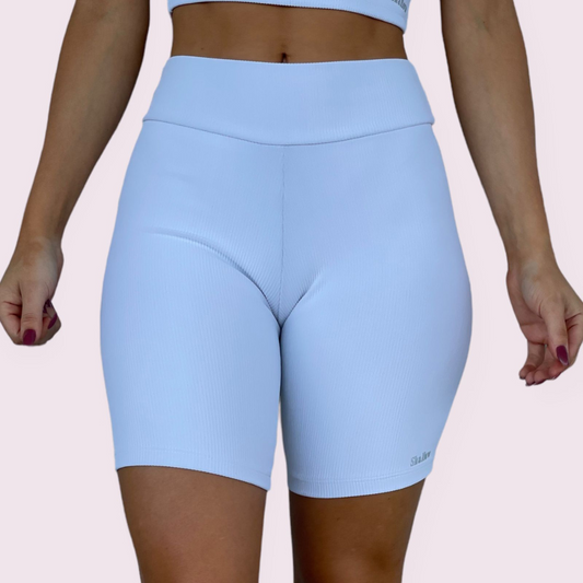 Bermuda Cós V Cotelê Branco