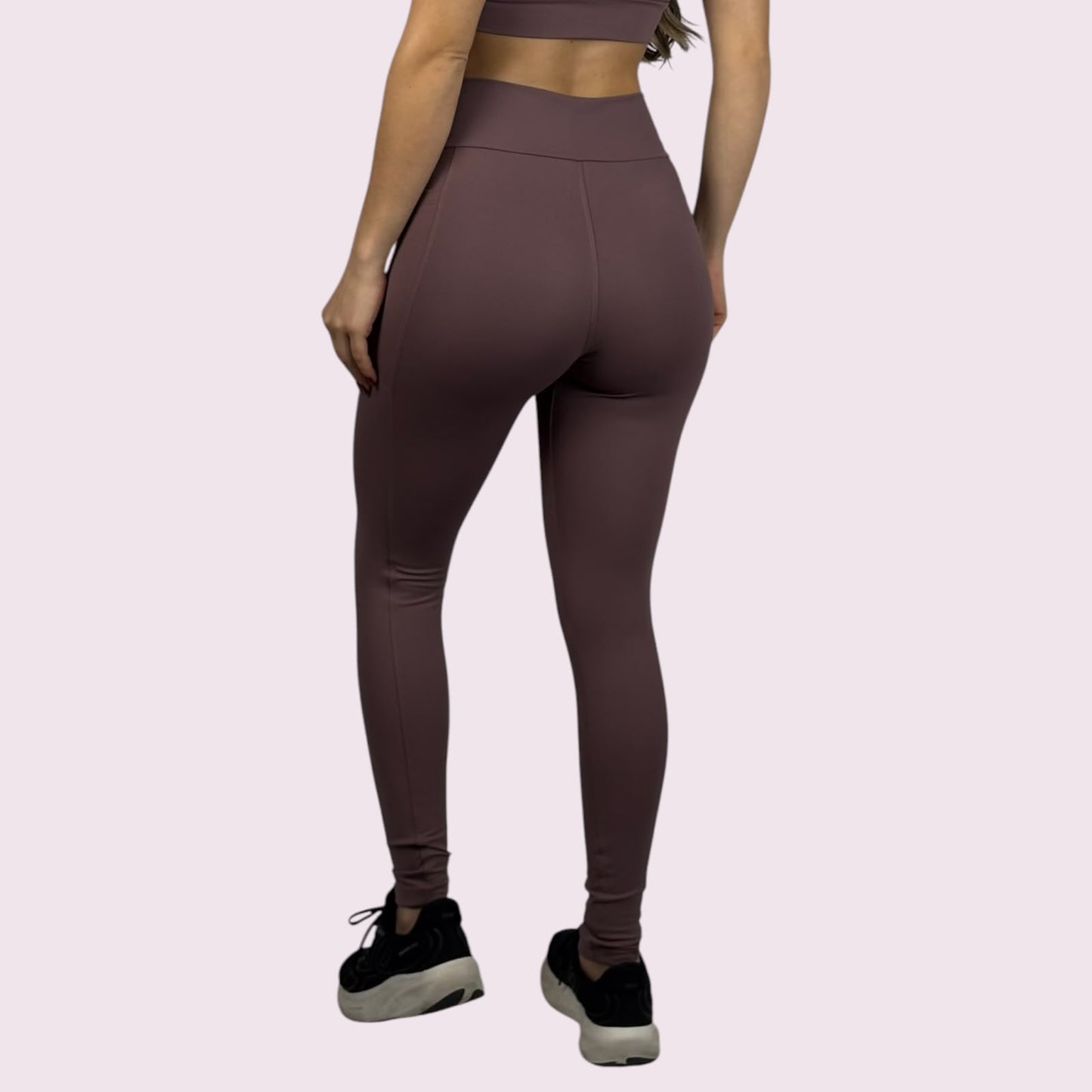 Legging com Bolso Suplex Cacau