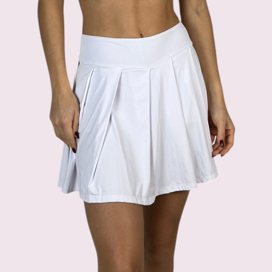 Shorts Saia Mila Suplex Branco