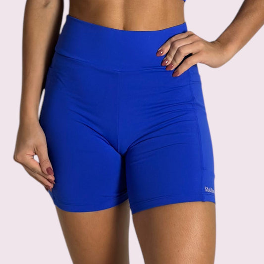 Bermuda com Bolso Suplex Azul
