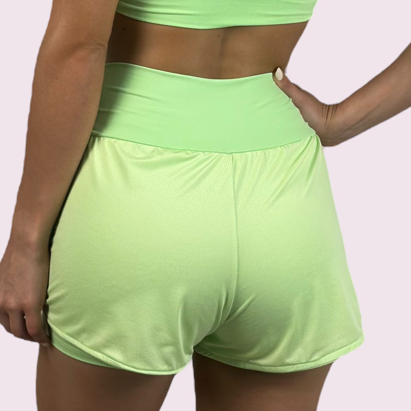 Shorts Dry Fit Verde Pixy