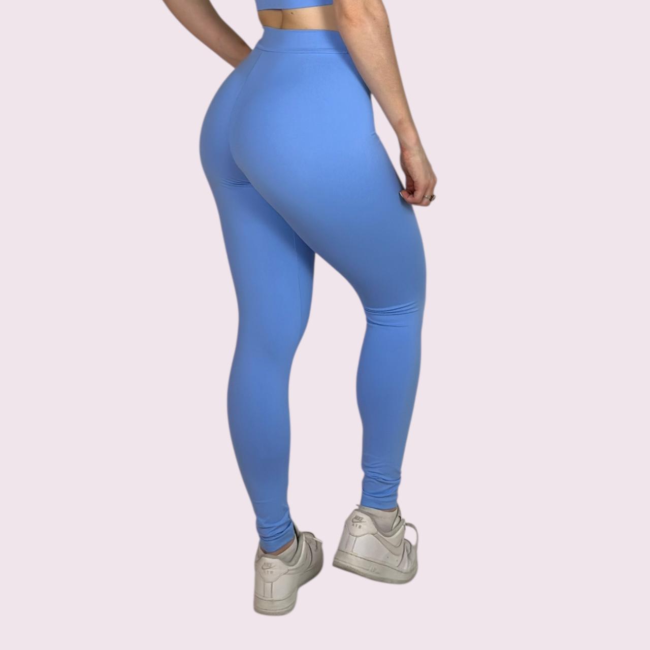 Legging Elastic Suplex Azul Candy