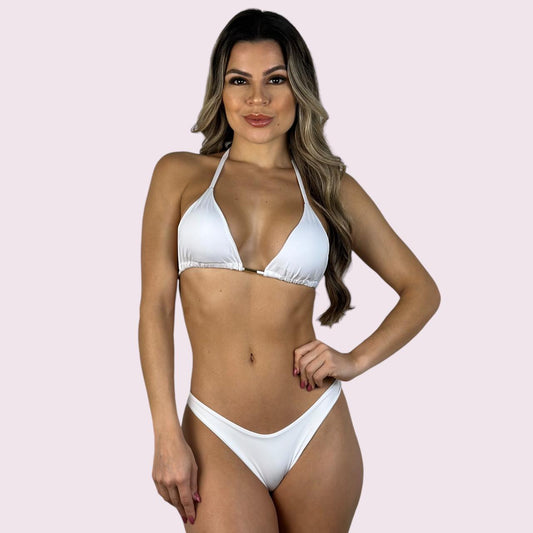 Biquíni Lusiana Branco Estampa Magica