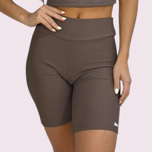 Bermuda Cós V Cotelê Mocha Mousse