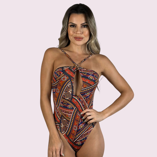 Maiô Sophia Estampa Tribal