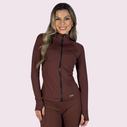 Casaco Slim Suplex Coffee