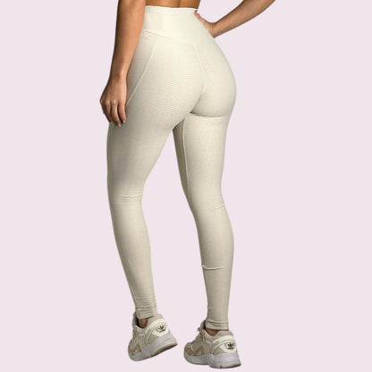 Legging Recortes Ziggy Off White