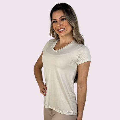 Camiseta Dry Fit Off White