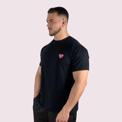 Camiseta Manga Curta Shallow Team Preta Unissex