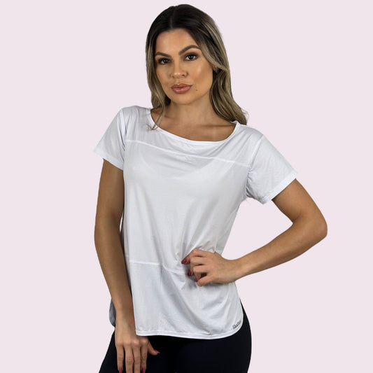 Camiseta Josi Dry Fit Branco
