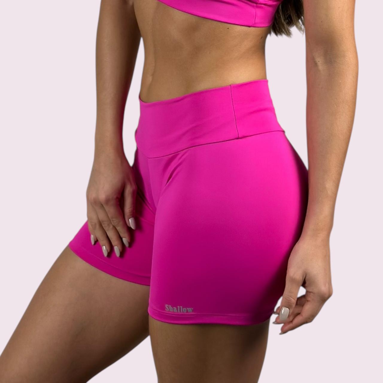 Shortinho Empina Bumbum Suplex Block Pink