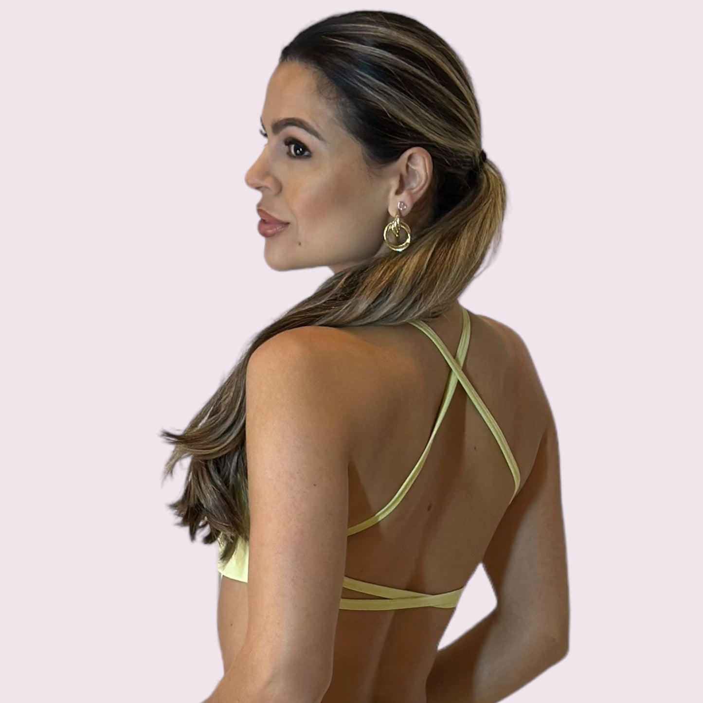 Top Vanusa Amarelo Candy