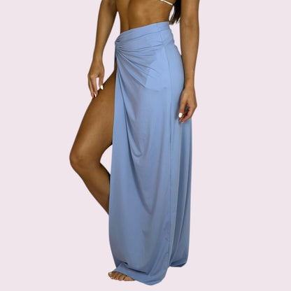 Saia de Praia Nó Azul Candy