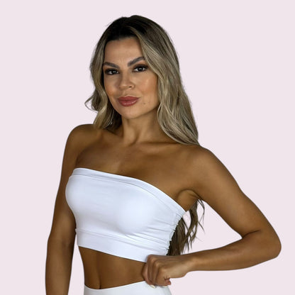 Top Tomara Que Caia Suplex Branco