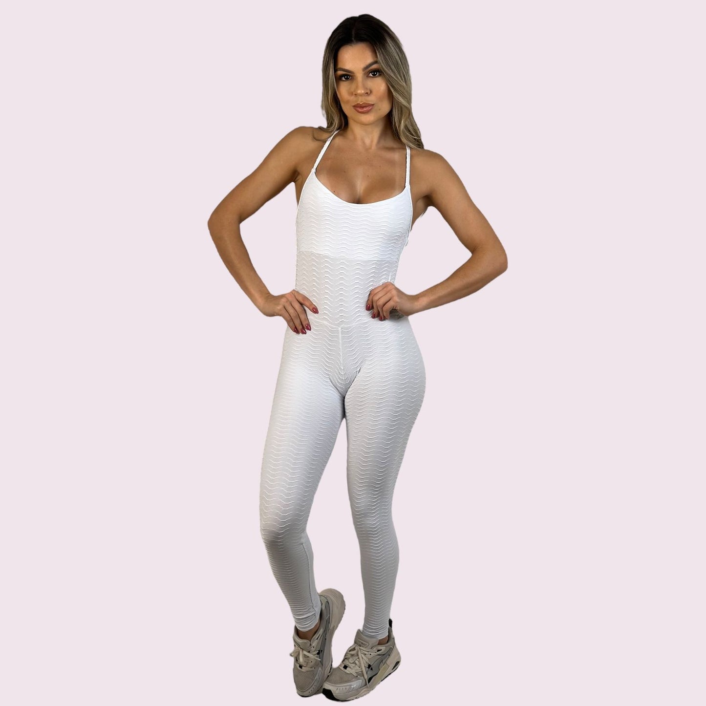 Macacão Liz Comprido Access Branco