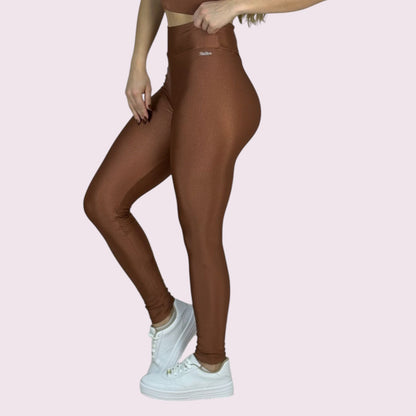 Legging Liz Metalizada Bronze