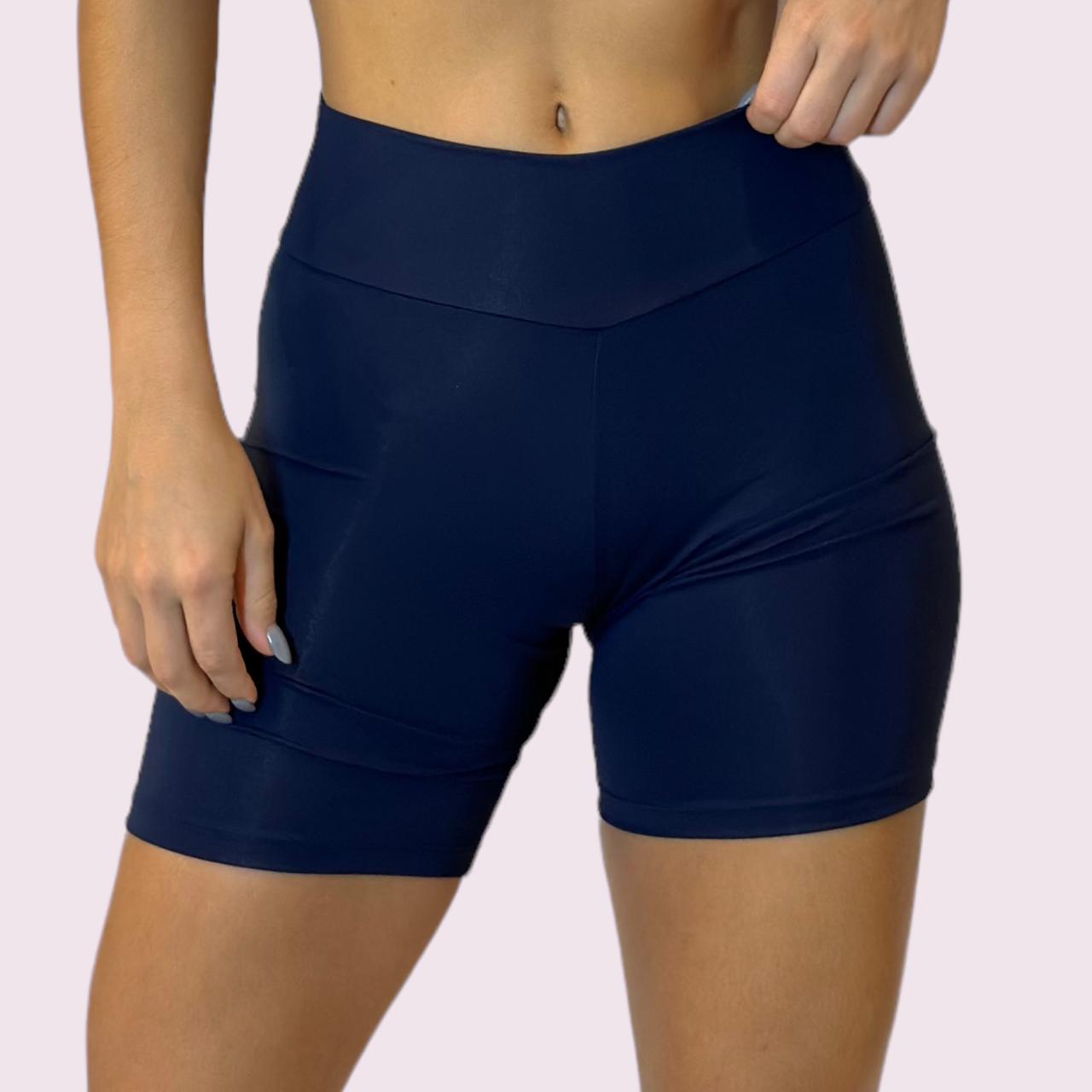 Shortinho Empina Bumbum Suplex Marinho