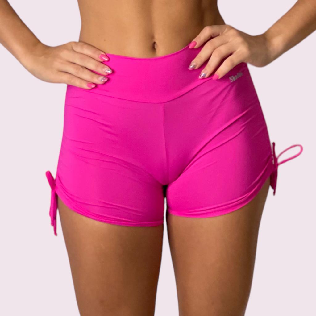 Shortinho de Praia Fúcsia
