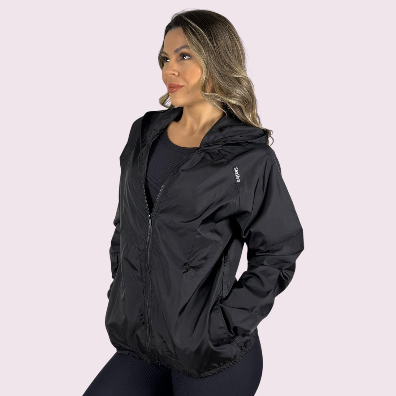 Corta Vento Unissex Preto