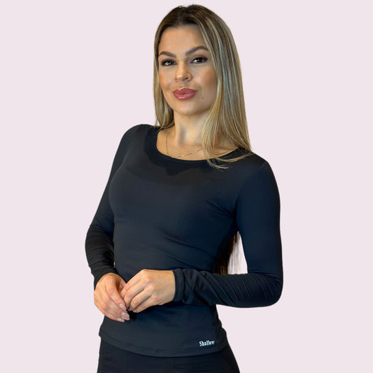 Blusa Térmica Preta