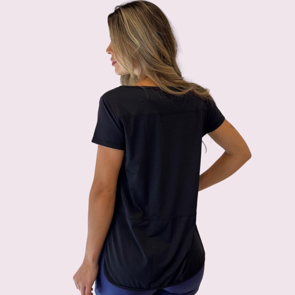 Camiseta Josi Dry Fit Preto