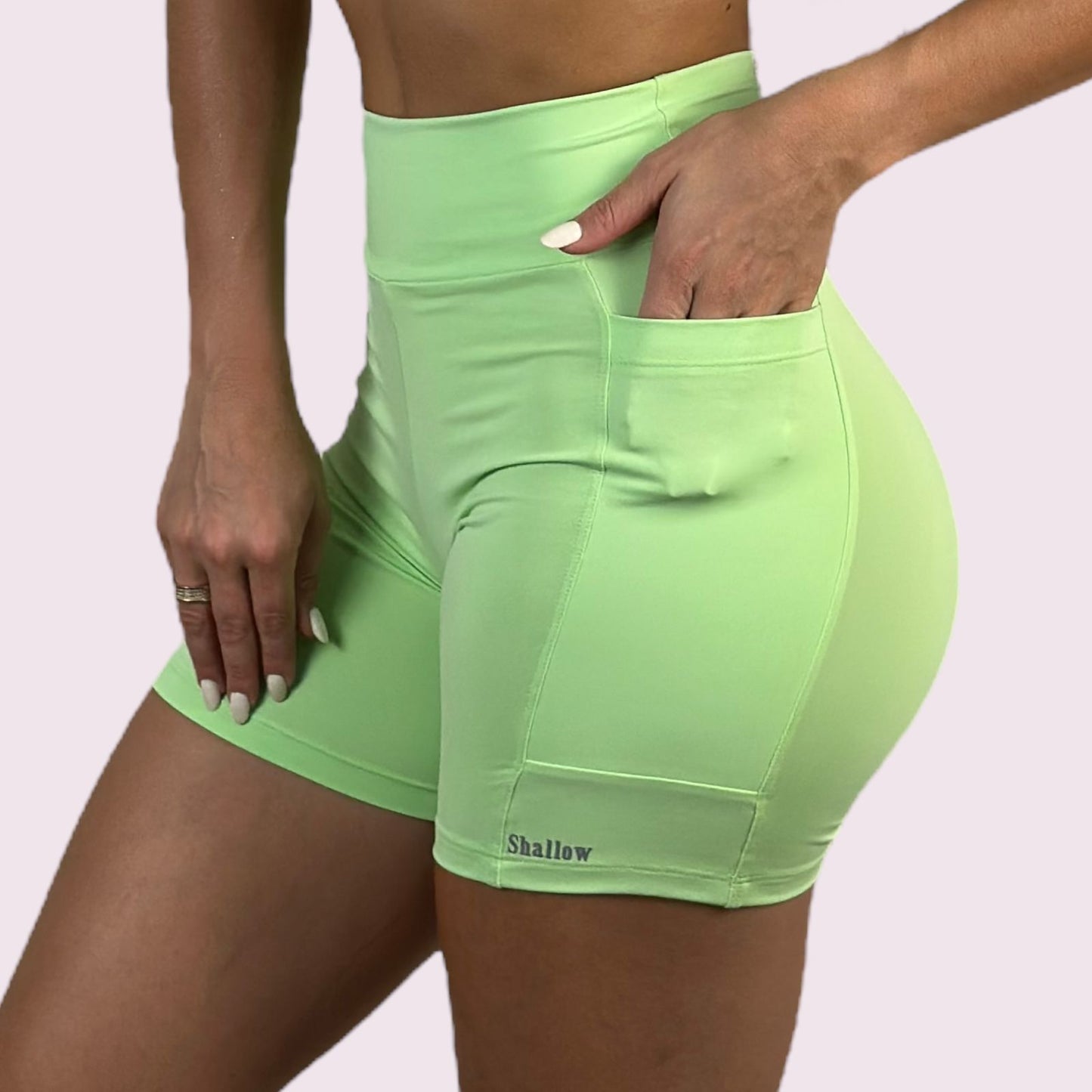 Bermuda com Bolso Verde Pixy