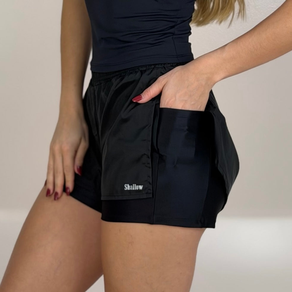 Shorts Nice Air Preto
