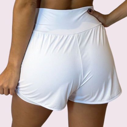 Shorts Dry Fit Branco