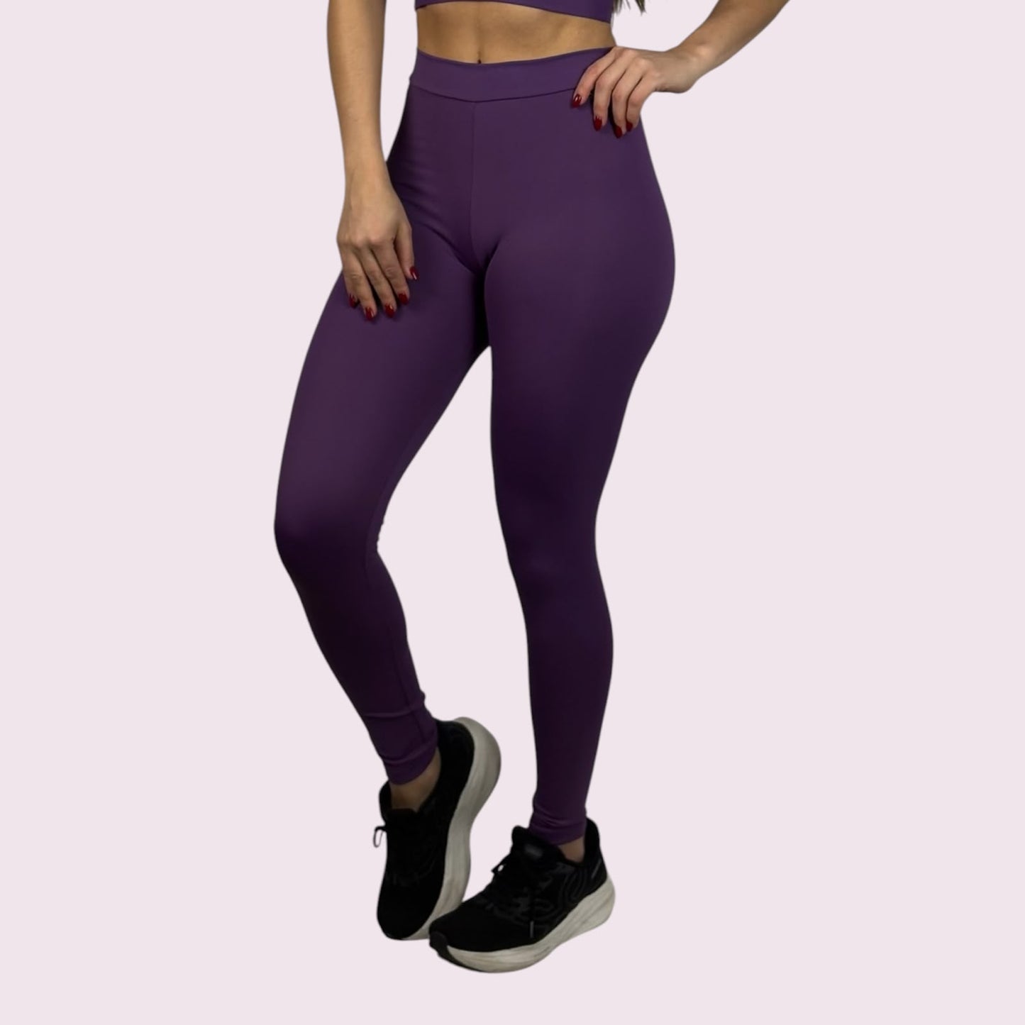 Legging Elastic Suplex Cabernet