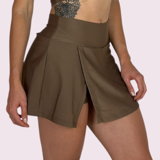 Shorts Saia Atenas Marrom