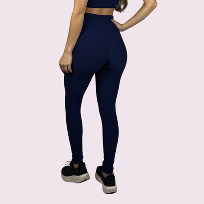 Legging Kim Cotelê Azul Imperial