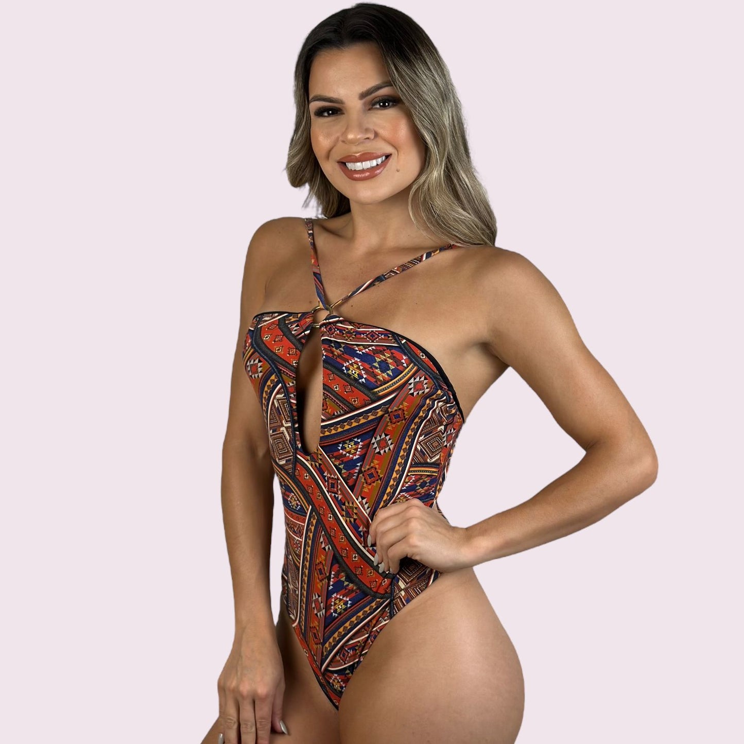 Maiô Sophia Estampa Tribal