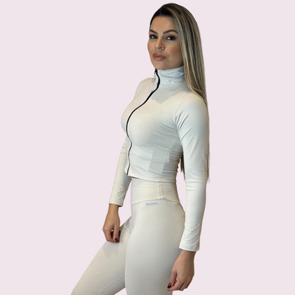 Casaco Amanda Suplex Off-White